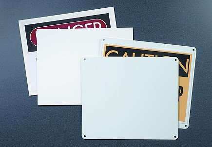 aluminum sign board and PVC sign board